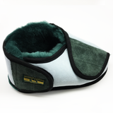 Pressure Care and Wrap Around Slipper, Closed Toe with Rubber Sole (Pair)